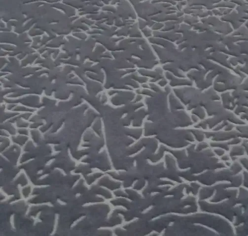 Karpet wool dengan tekstur ketebalan 3 dimensi