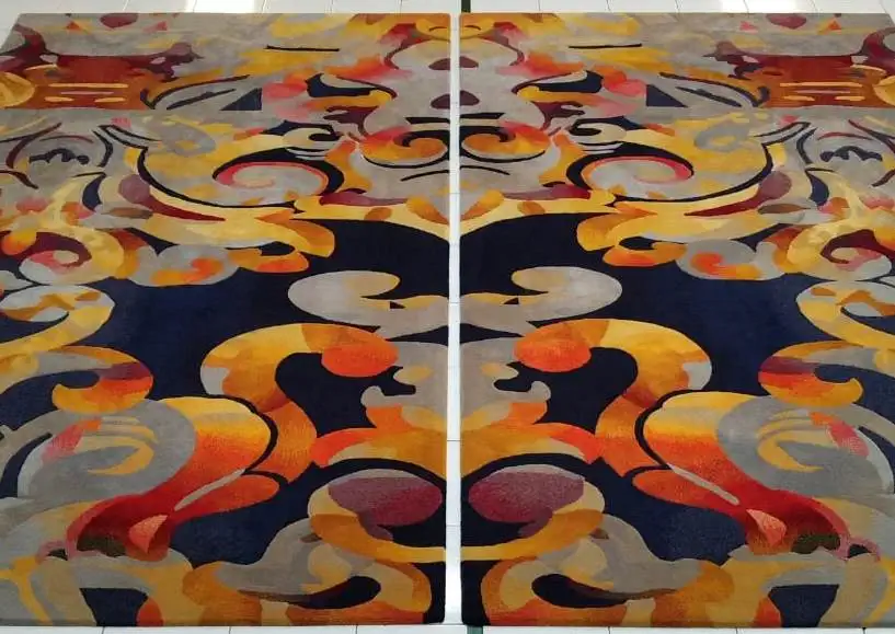 Green Leaves Carpet 50