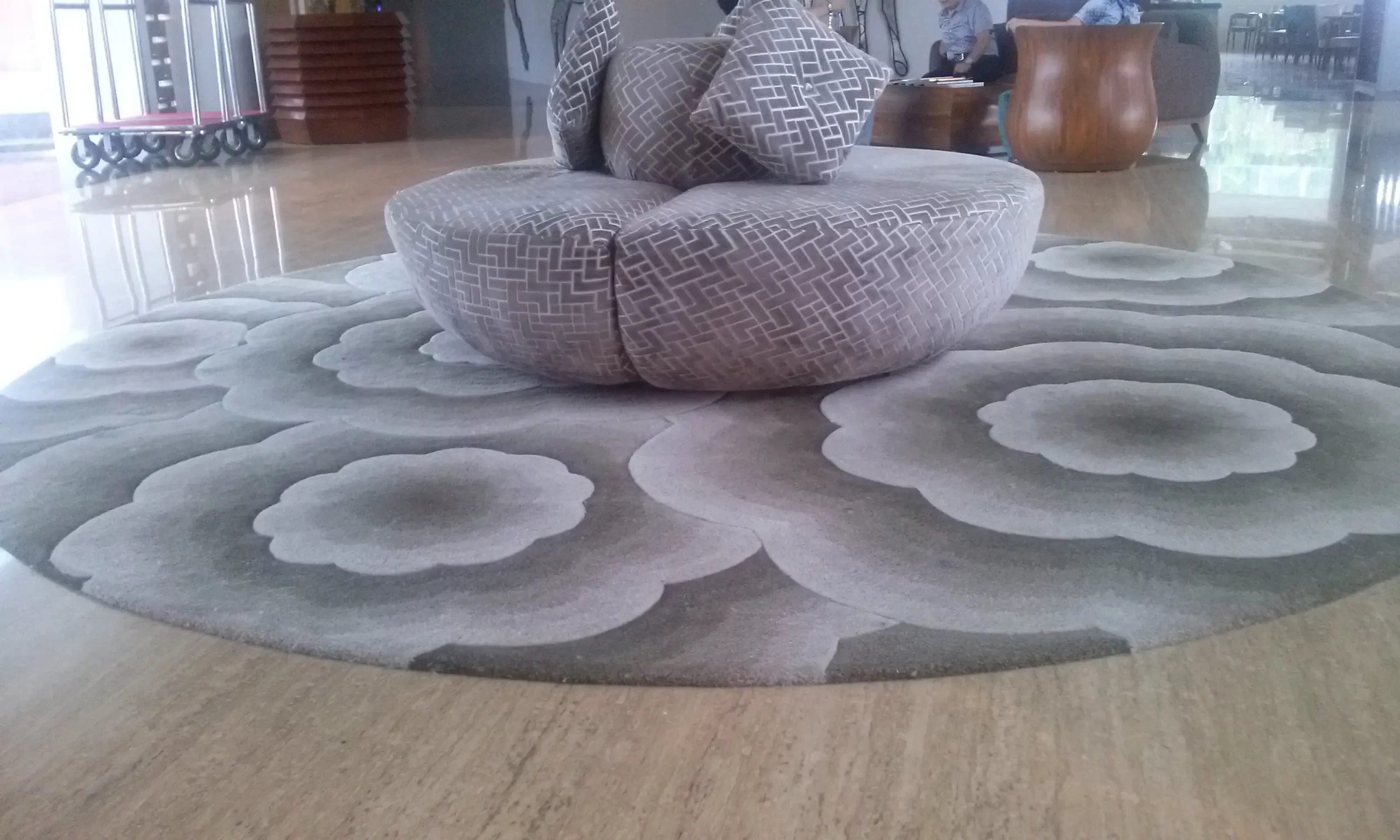 Green Leaves Carpet 90