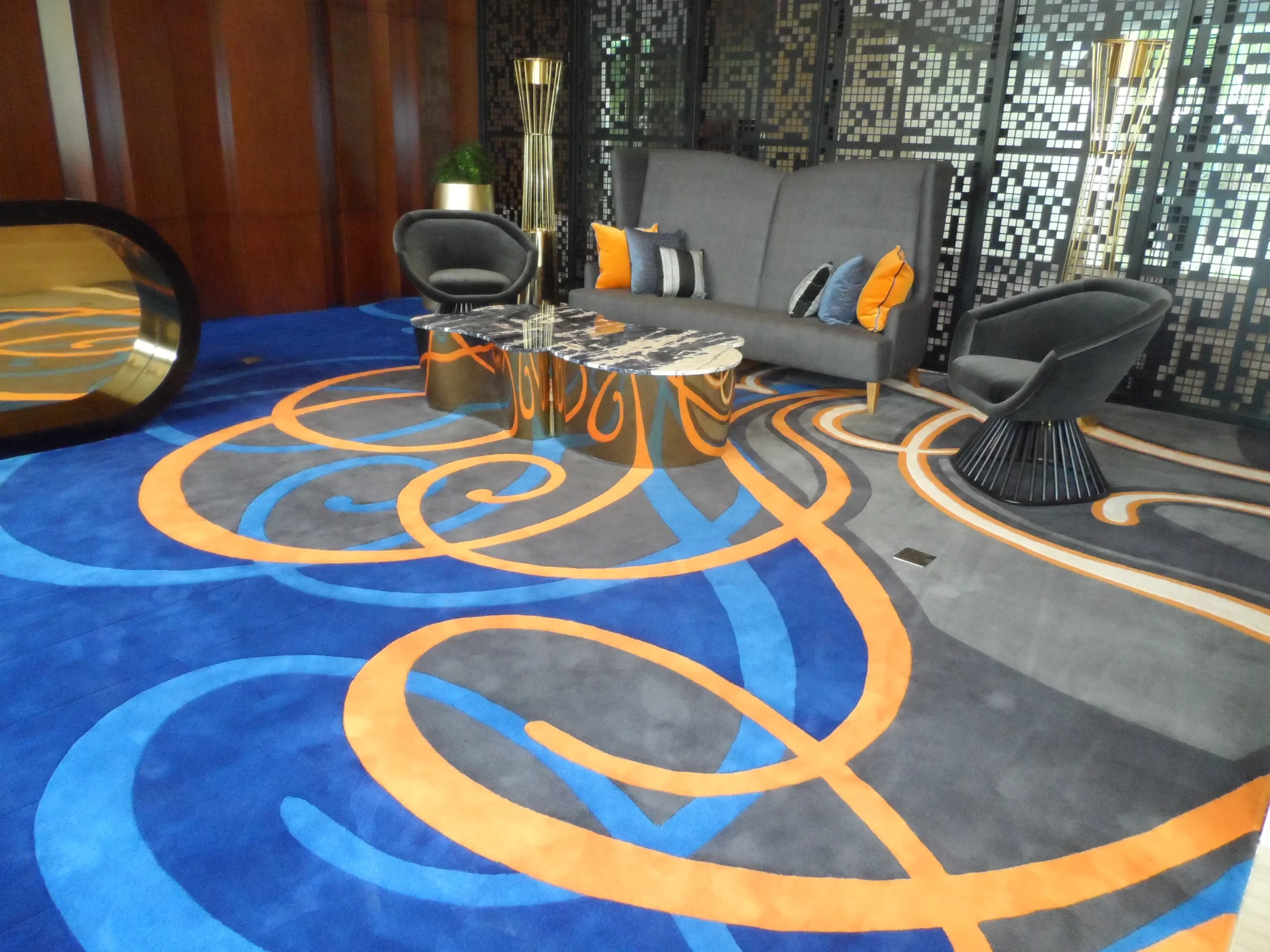 Green Leaves Carpet 93