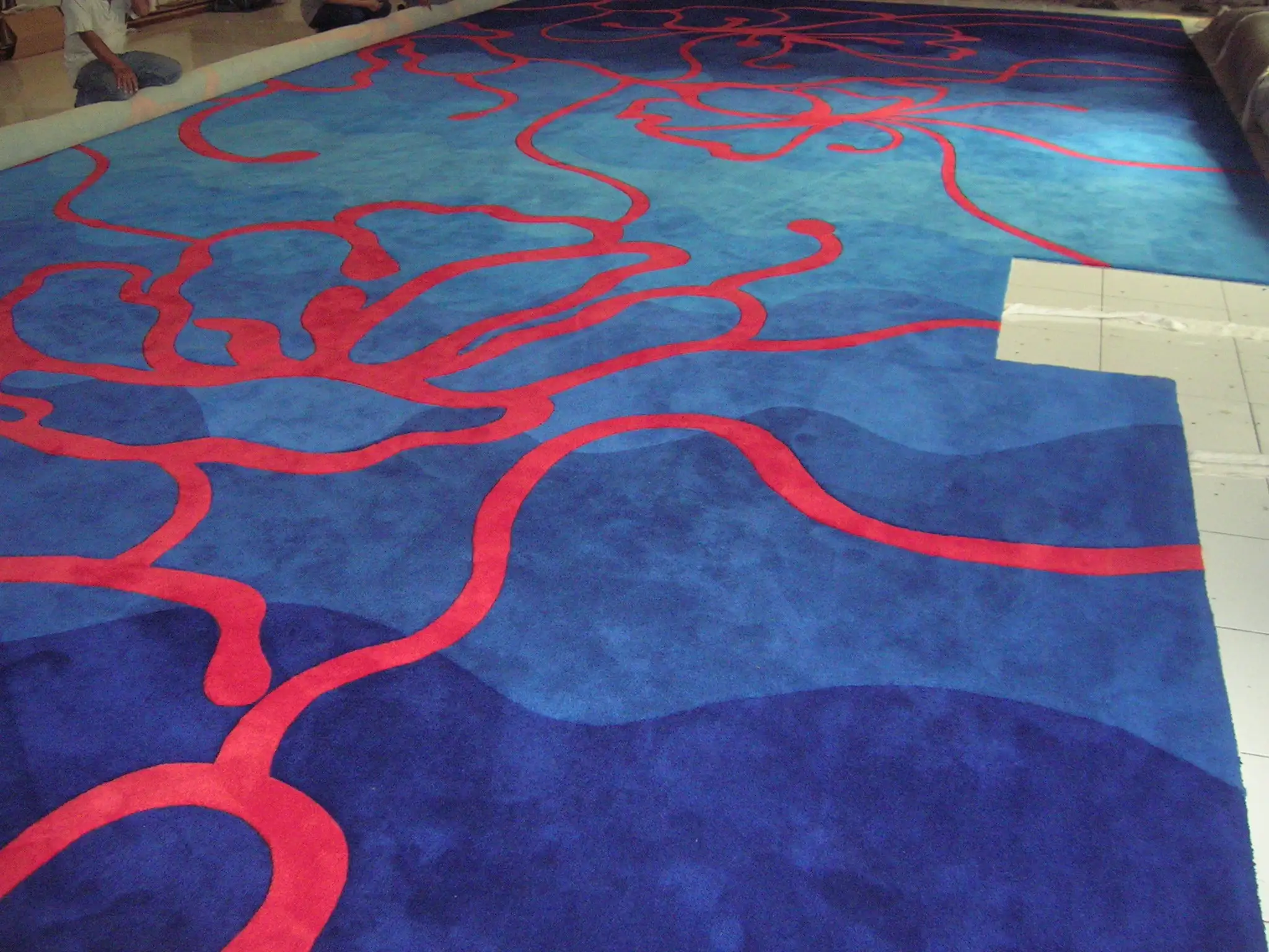 Green Leaves Carpet 95