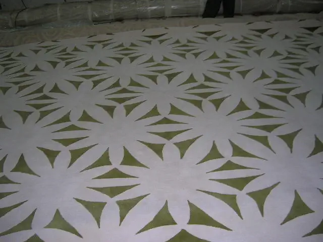 Green Leaves Carpet 96