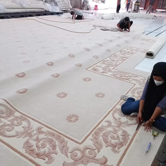 Green Leaves Carpet Proses 21