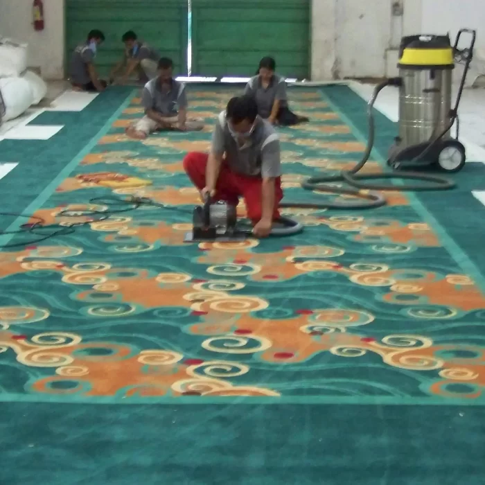 Green Leaves Carpet Proses 22